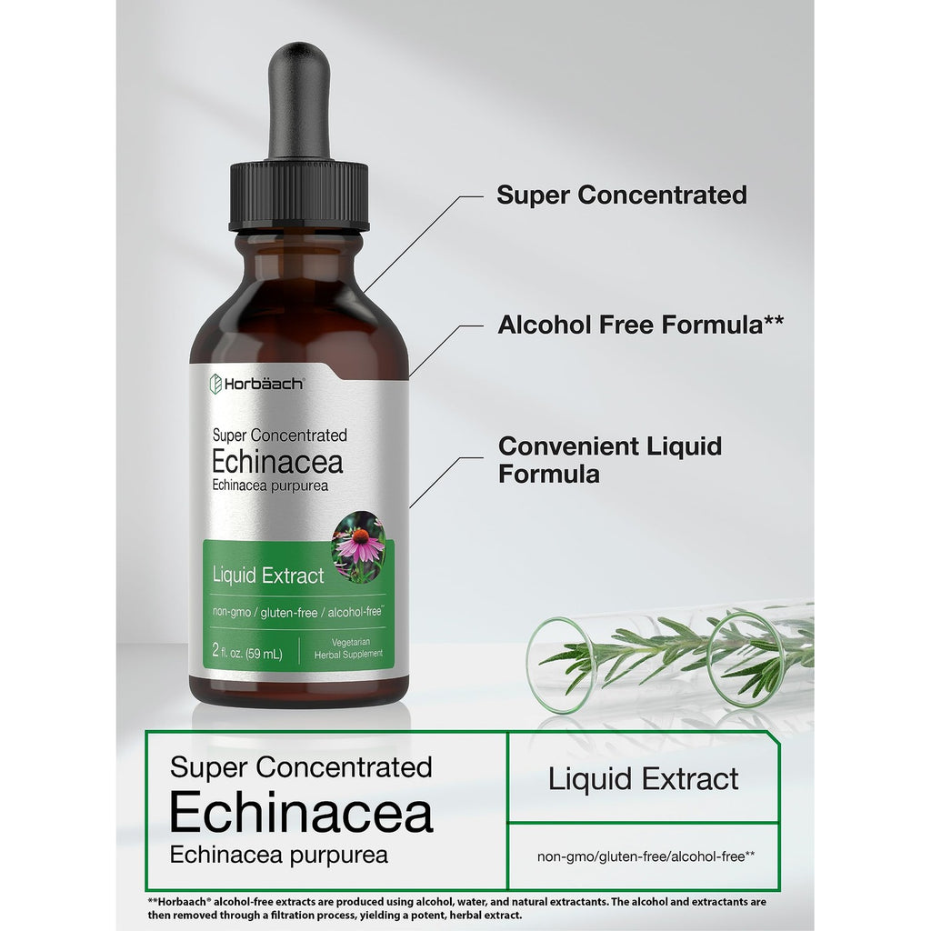 Horbaach Echinacea Drops Herb Tincture | 2 fl oz