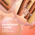 method Foaming Hand Wash, Sandalwood + Cedar, 10 fl oz, 3 pack | Hydrates & Softens Skin, Designed for Gentle Everyday Cleansing