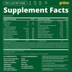 Adult Greens Gummies Sugar Free Multivitamin & Prebiotic Fiber, 10 ct | Daily Supplement for Men and Women with Vitamins, Minerals, Adaptogens, Fiber
