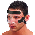 Buy now MUELLER Sports Medicine Face Mask for Men & Women, Adjustable Clear Face Guard, Nose & Cheek Protection for Basketball & Cosmetic Procedures, Shatterproof with Foam Padding, One Size at indiglob india