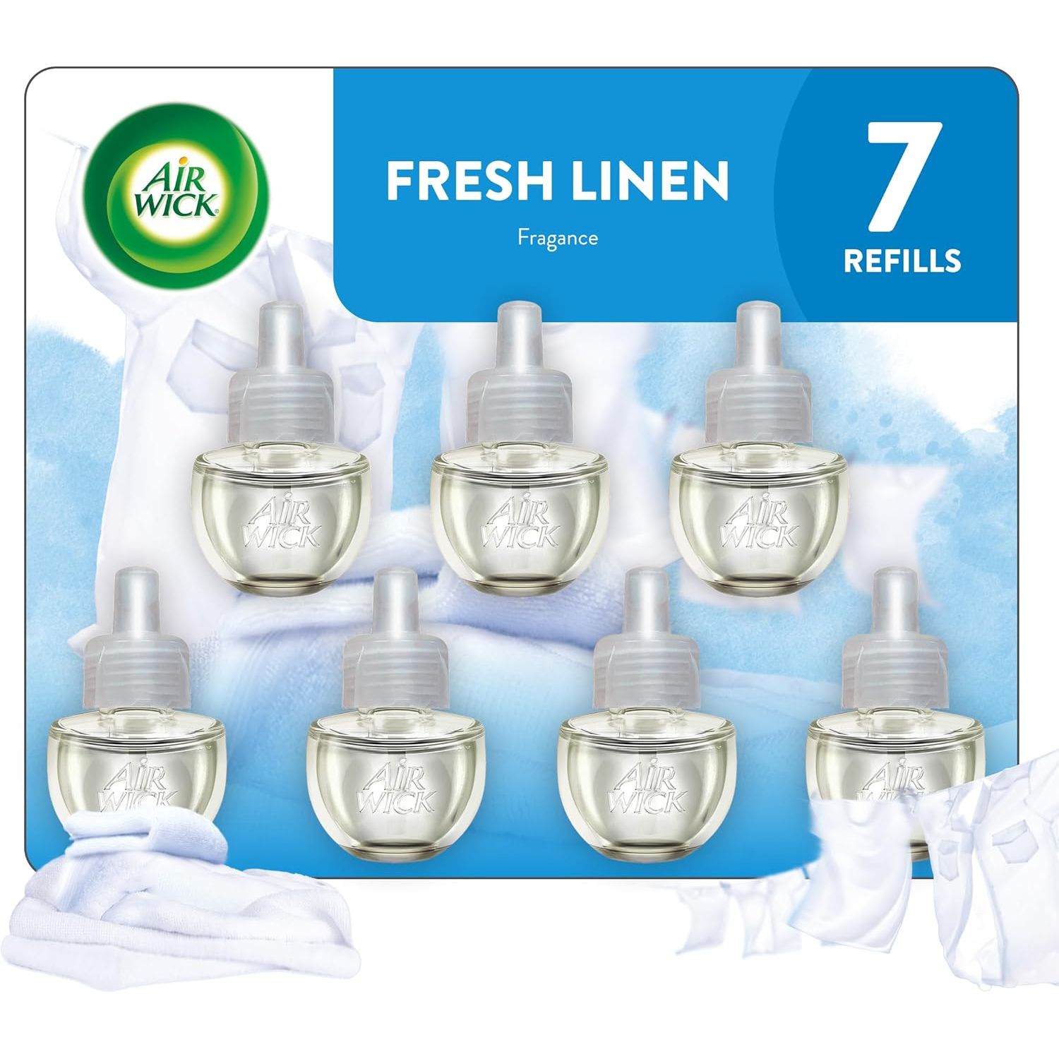 Buy now Air Wick Scented Oils 0+5 Fresh Linen 7 ct. Fresh Linen at indiglob india