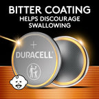 Buy now Duracell 2032 Lithium Battery, 2 Count (Pack of 1), Compatible with AirTag, Child Safety Features, Key Fob, CR2032 3V Cell at indiglob india