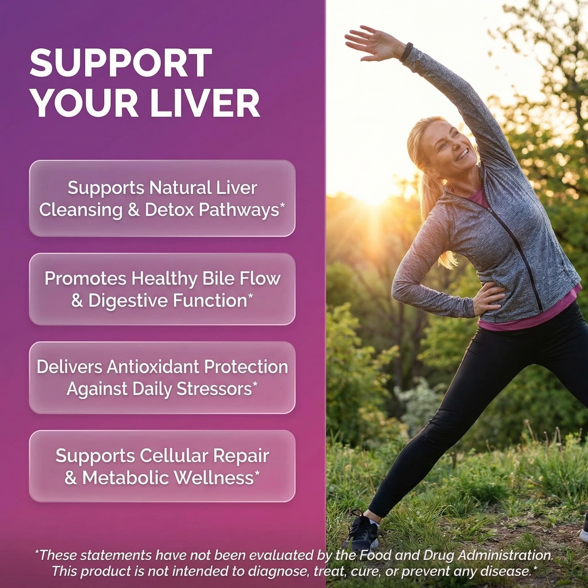 Clean Nutraceuticals Liver Cleanse Detox & Repair | Milk Thistle Supplement + NAC, TUDCA, Dandelion Root, Artichoke, Choline, Ginger, Beet Root, Burdock, Taurine, Liver Support 90 Capsules