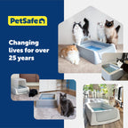Buy now PetSafe ScoopFree Premium Natural Cat Litter - Eco-Friendly Long-Lasting Litter - High Absorbency & Low-Tracking Design - Non-Clumping Pebbles - 4.2 lb Bag - 2 Pack at indiglob india