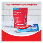 Buy now Colgate Max Fresh Wisp Disposable Mini Travel Toothbrushes, Peppermint, 24 Count (Pack of 4) at indiglob india