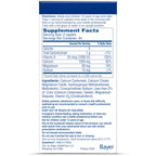 Citracal Slow Release- Calcium 1200 mg with Vitamin D3, Magnesium, Calcium Supplement, Bone Health Support, Take Once Daily Caplet, 80 Count