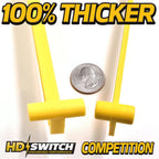 HD Switch Deck Leveler Gage w/NO-Flex Rigid Arm & Anti-TIP Extended Base