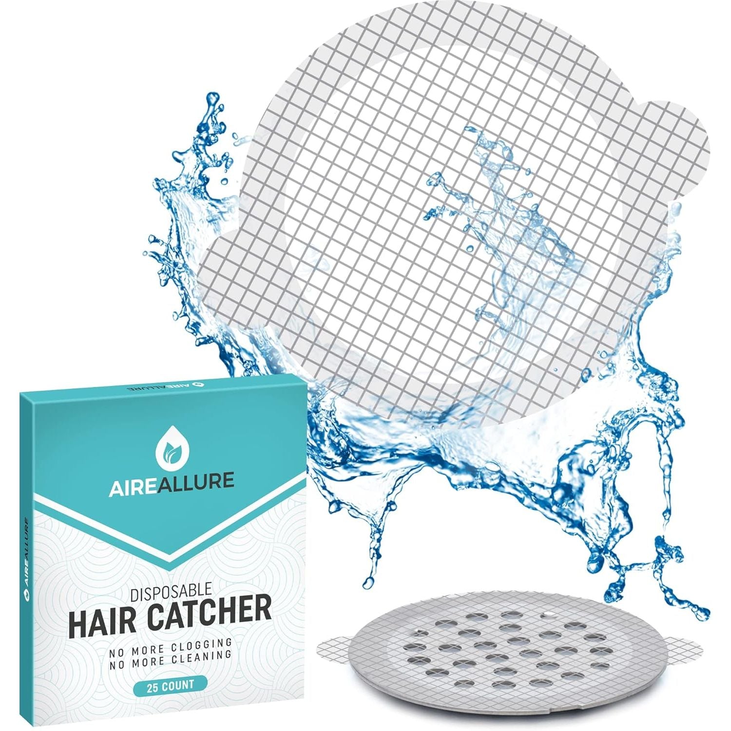 Buy now 50 Pack, Disposable Shower Drain Hair Catcher Mesh Stickers… 25 at indiglob india