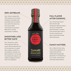 San-J - Gluten Free Tamari Soy Sauce - Specially Brewed - Made with 100% Soy - 10 oz. Bottles - 2 Pack