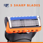 Gillette Fusion5 Power Razor Blade Refills for Men, 8 Count, with Precision Trimmer
