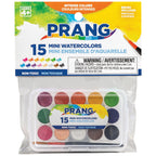Prang Mini Watercolor Paint Set, 15 Assorted Colors, 1 Count