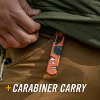 Gerber Edgefield Knife Sharpener, Dual Grit, Camping, Portable, Burnt Orange