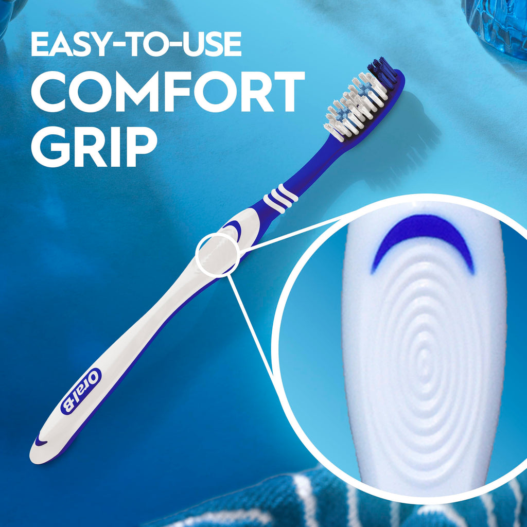 Oral-B Toothbrush Dual Clean, Soft, 6 Count