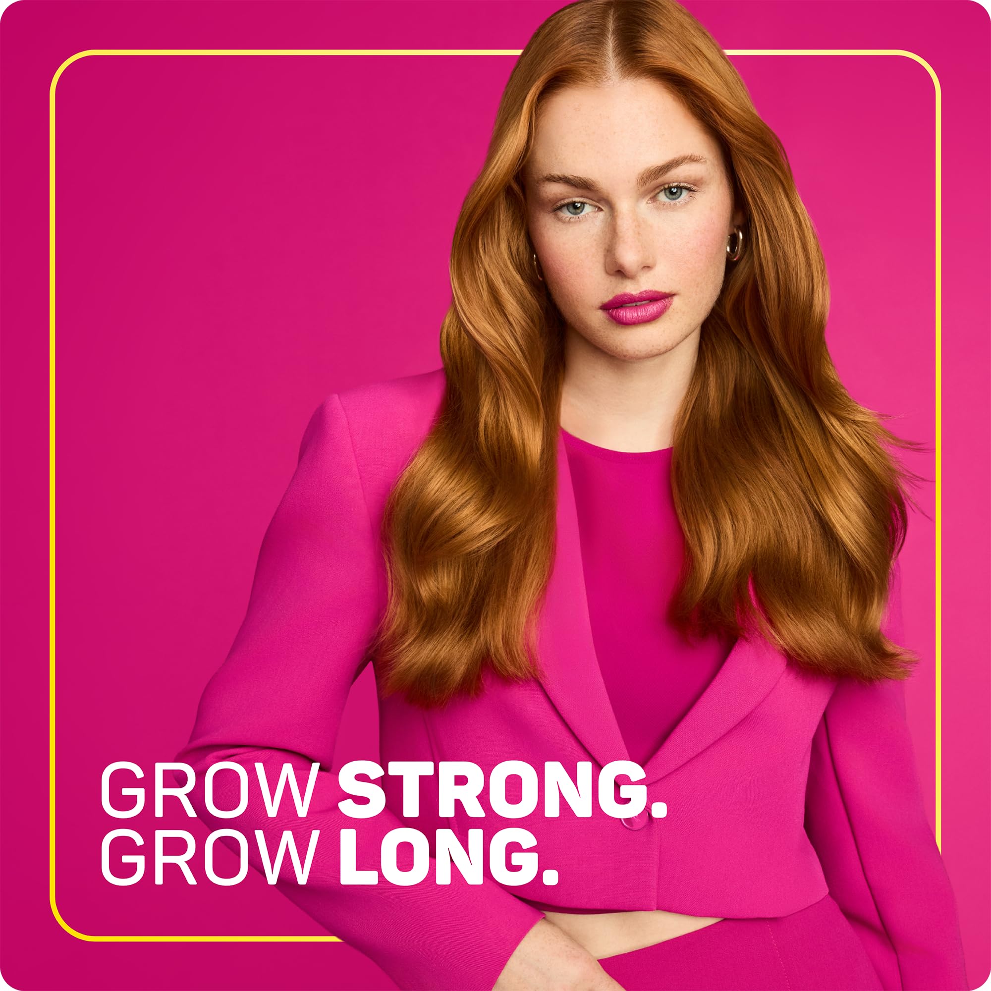 Marc Anthony Grow Long, Anti-Breakage Scalp & Hair Serum with Biotin | Lightweight serum softens, smooths, shines & adds root & length strength to reduce breakage. Biotin, Rosemary & Caffeine.