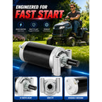 Kohler 7000 Series Motor Starter 1999-1140051 Fit Cub Cadet Courage XT1 XT2 ZT1 LT1045 LT1050 GT1554 LTX-1050 LTX-1046 RZT-50 20HP 22HP 24HP 25HP 26HP SV735 KT735 KT740 KT745 Bad Boy 3209808