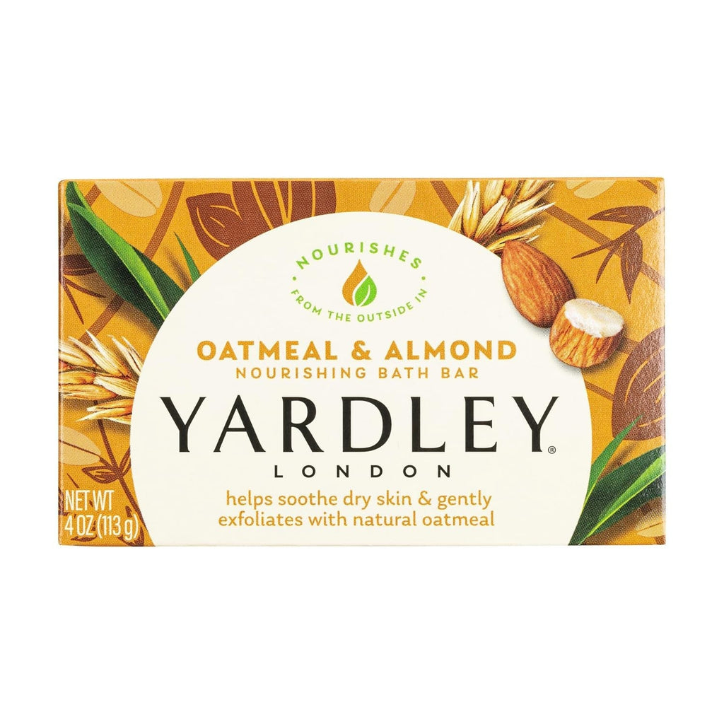 Buy now Yardley Oatmeal and Almond Bar Soap, Oatmeal & Almond, 4 Ounce Default at indiglob india