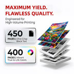 275XL 276XL Ink Cartridges Combo Pack for Canon PG-275XL CL-276XL, High Yield Black & Color Ink for PIXMA TR4700 TR4720 TR4722 TR4723 TR4725 TS3500 TS3520 TS3522 TS3700 TS3720 TS3722