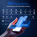 Body Composition Scale with Handle, 8-Electrode Smart Scale