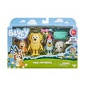 Buy now Bluey Pass The Parcel Figurine Toys Pack of 4, Character Toys with Bingo, Lucky’s Dad, and Lila Figures, Small Action Figures for Kids Ages 3+ Pass the Parcel at indiglob india