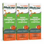Medicasp Coal Tar Anti-Dandruff Shampoo, Flakes Shampoo, 6 fl oz, 2 Pk | Alleviates Symptoms from 1st Wash, Treats Psoriasis, Seborrheic Dermatitis & Itchy Dry Scalp, Fights Root Cause of Dandruff