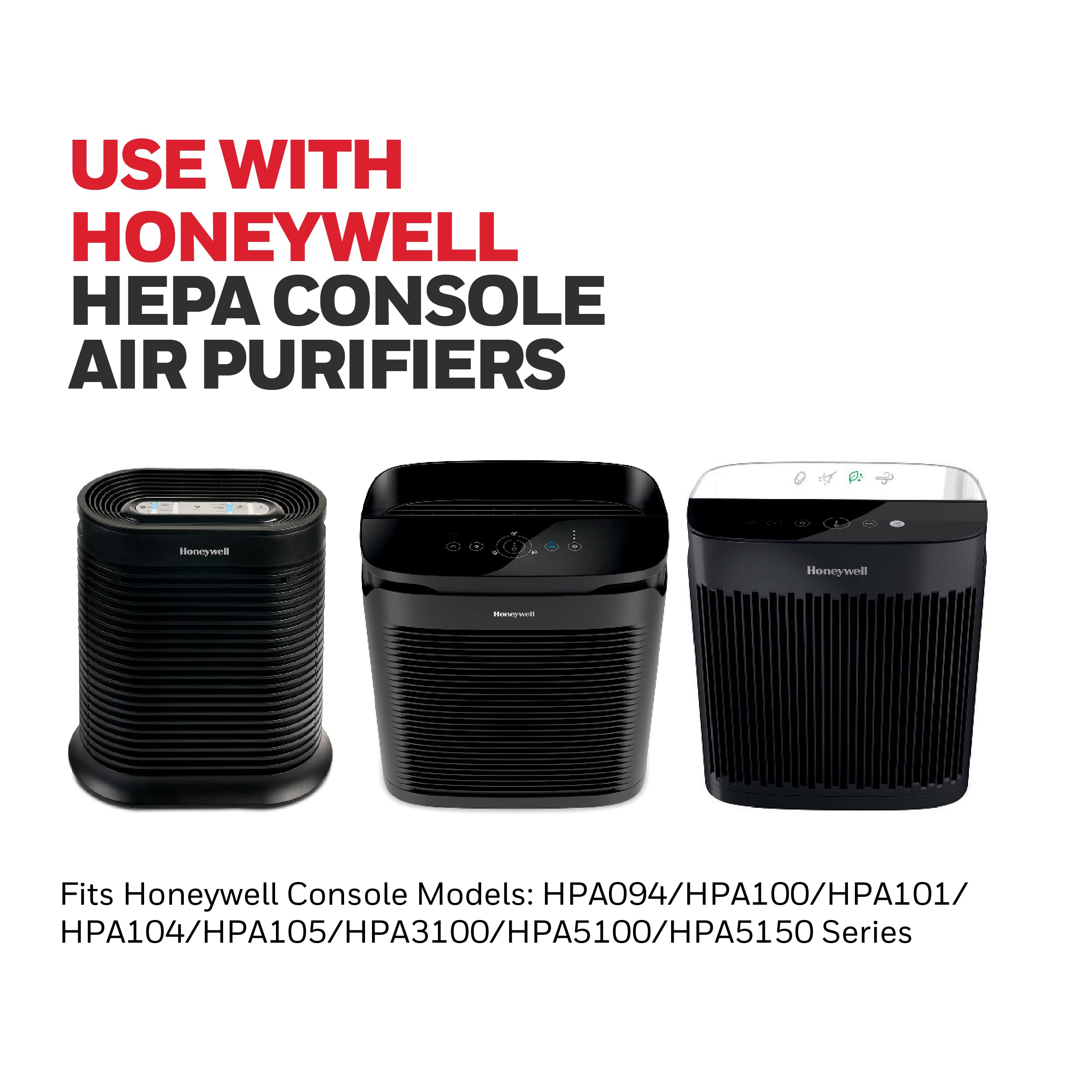Buy now Honeywell HEPA Air Purifier Filter Kit – Includes 1 HEPA R Replacement Filter and 4 A Carbon Pre-Cut Pre-Filters – Airborne Allergen Air Filter Targets Wildfire/Smoke, Pollen, Pet Dander, and Dust at indiglob india
