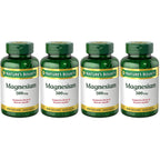 Buy now Nature's Bounty Magnesium 500 mg Tablets, High Potency Magnesium Supplement for Bone & Muscle Health, Whole Body Support, 200 Count (Pack of 1) at indiglob india
