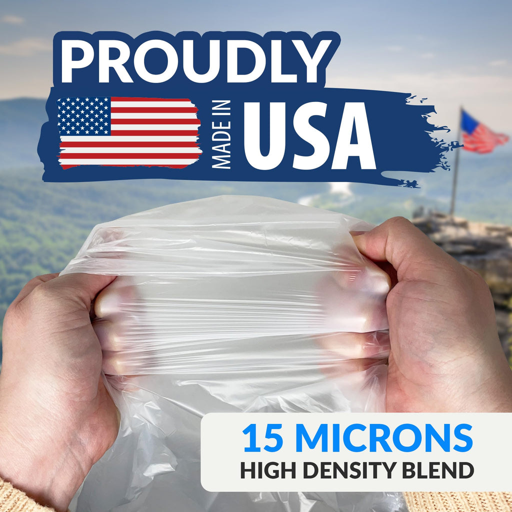 Reli. 50 Gallon Trash Bags Heavy Duty | Made in USA