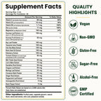 Soursop Bitters Liquid Drops – 23 in 1 Formula with Graviola, Black Seed, Sea Moss, Moringa – Supports Digestive Health, Immune Function, Natural Energy - Vegan, Non-GMO - Orange Flavor, 2 fl oz