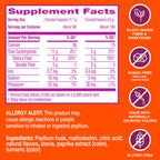Metamucil Premium Blend, 4-in-1 Fiber Supplement for Digestive Health, Psyllium Husk Fiber Powder, Sugar-Free with Stevia, Plant-Based_Fiber Supplement, Orange Flavored, 180 teaspoons (Pack of 4)