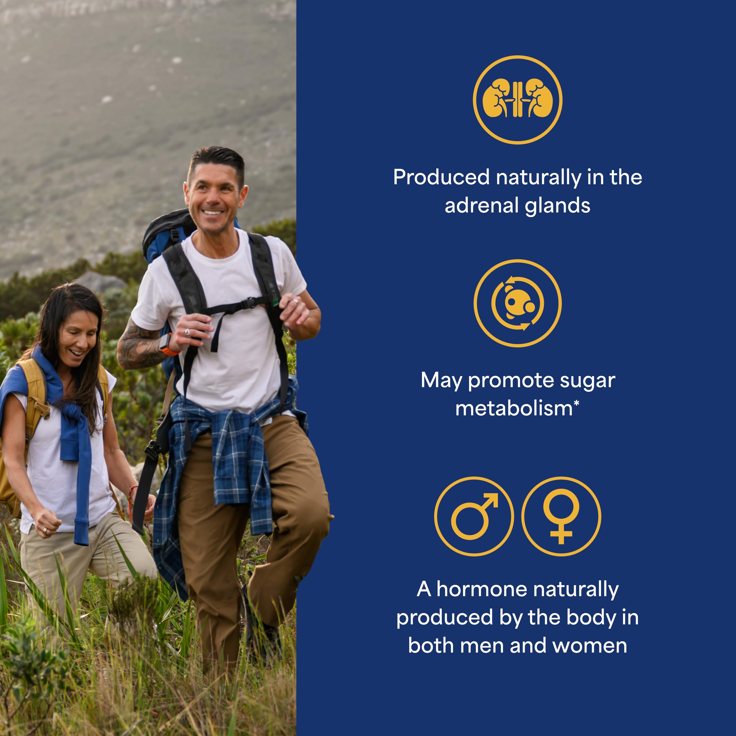 Puritan's Pride Youth Guard™ DHEA for Women and Men 50mg, 100 Tablets
