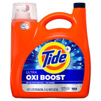 Buy now Tide Ultra Oxi Boost Liquid Laundry Detergent, 117 fl oz, 83 Loads, Advanced Stain Remover, Laundry Detergent Liquid with Extra Oxi Power at indiglob india