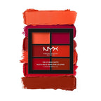 Buy now NYX PROFESSIONAL MAKEUP Pro Lip Cream Palette, The Reds, 0.317 Ounce at indiglob india