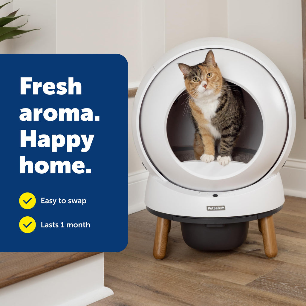 PetSafe ScoopFree SmartSpin and OpenSky Litter Box Deodorizers, 2 Pack