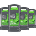 Dove Men+Care Extra Fresh Men's Antiperspirant Deodorant Stick Extra Fresh Twin pack With 72-hour sweat & odor protection with 1/4 Moisturizing Cream & Long-lasting Citrus Scent 2.7 oz