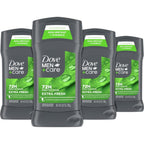 Dove Men+Care Extra Fresh Men's Antiperspirant Deodorant Stick Extra Fresh Twin pack With 72-hour sweat & odor protection with 1/4 Moisturizing Cream & Long-lasting Citrus Scent 2.7 oz