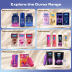 Durex Invisible Super Ultra Thin Condoms for Men - 10 Count - Packaging May Vary
