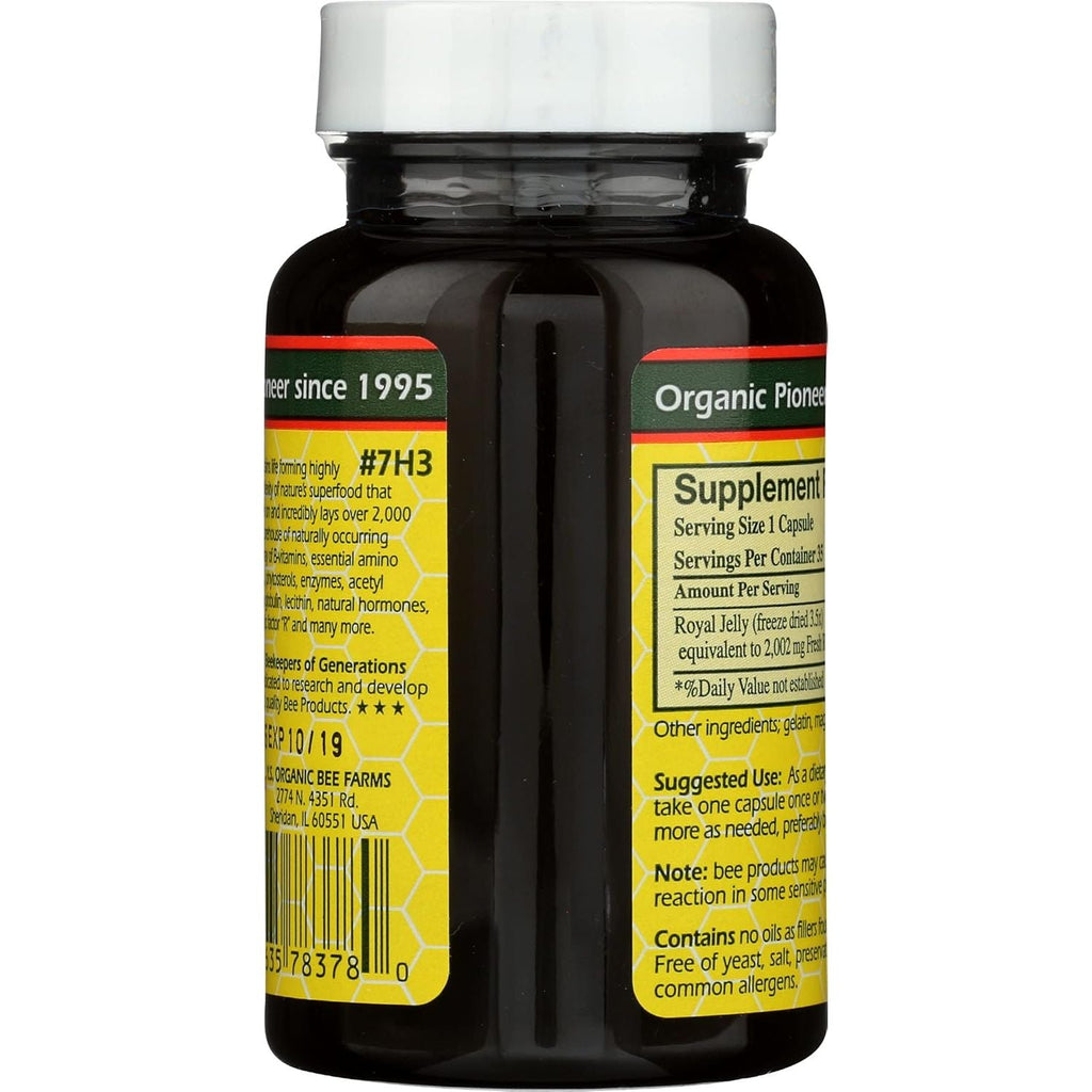 Buy now YS BEE Farms Pure Royal Jelly Capsules, 35 CT at indiglob india
