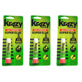 Krazy Glue Elmer's Original Crazy Super Glue All Purpose Instant Repair, 3 Piece