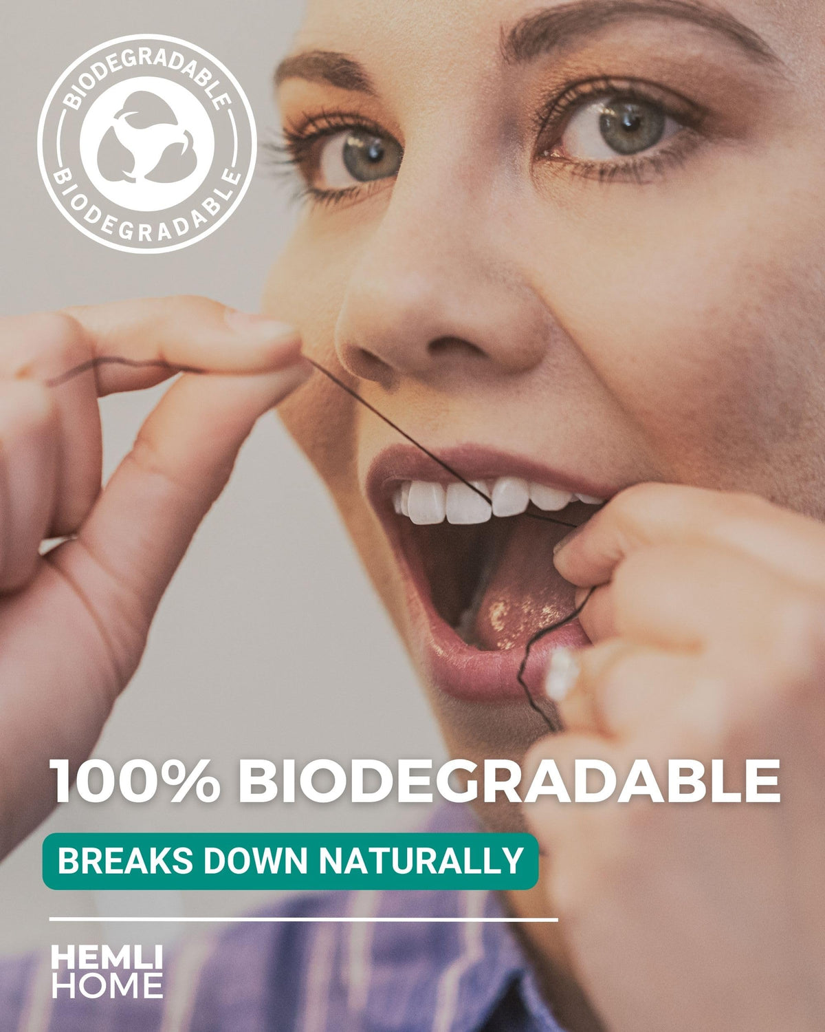 Bamboo Charcoal Dental Floss Refills, Bambo Woven Fibres, 5 x 33 Yards, Organic Refillable Dental Floss, Natural Floss, Eco-Friendly Floss. Plant-Based Candelilla Wax Floss with Natural Mint Flavoring