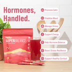 Nello Superbalance Hormonal Support Drink Mix, SRI-81 Shatavari, Myo-Inositol, Rhodiola Rosea, Vitamin C, Magnesium, Theobromine (20 Servings, Cran Apple)
