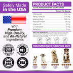 Melatonin for Dogs - 170 Chews - Melatonin Chews for Small and Large Dogs