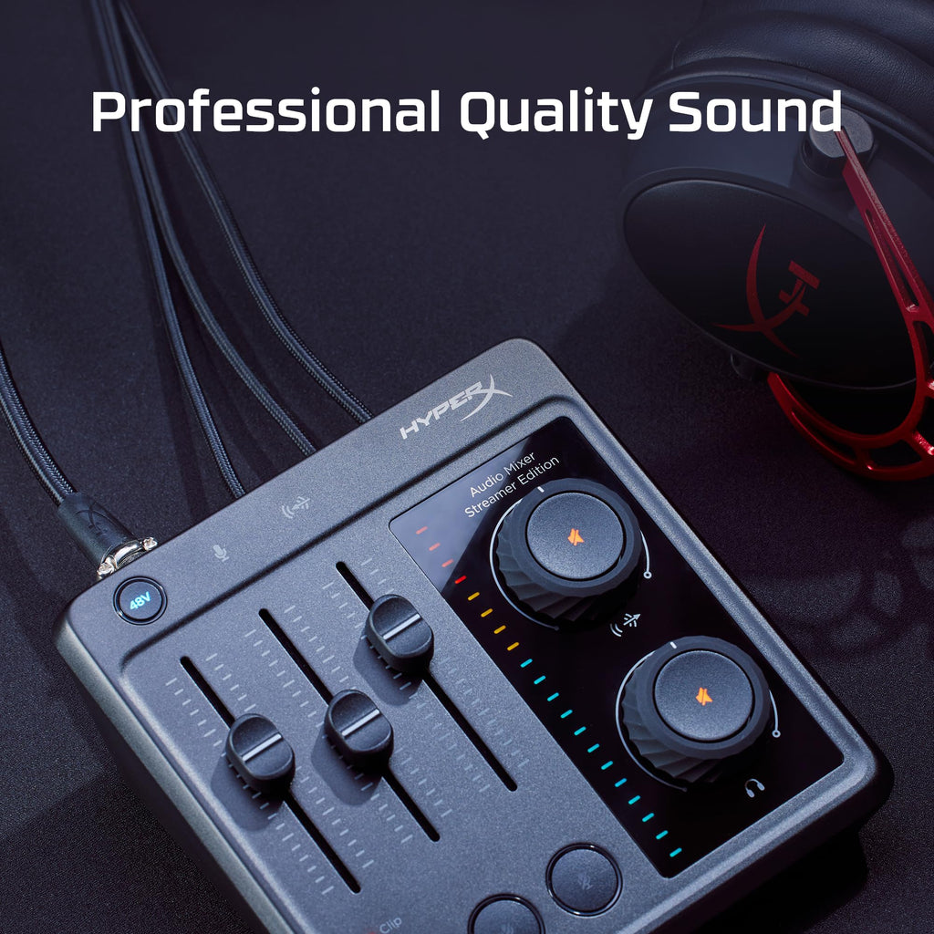 Buy now HyperX Audio Mixer - Audio Interface at indiglob india