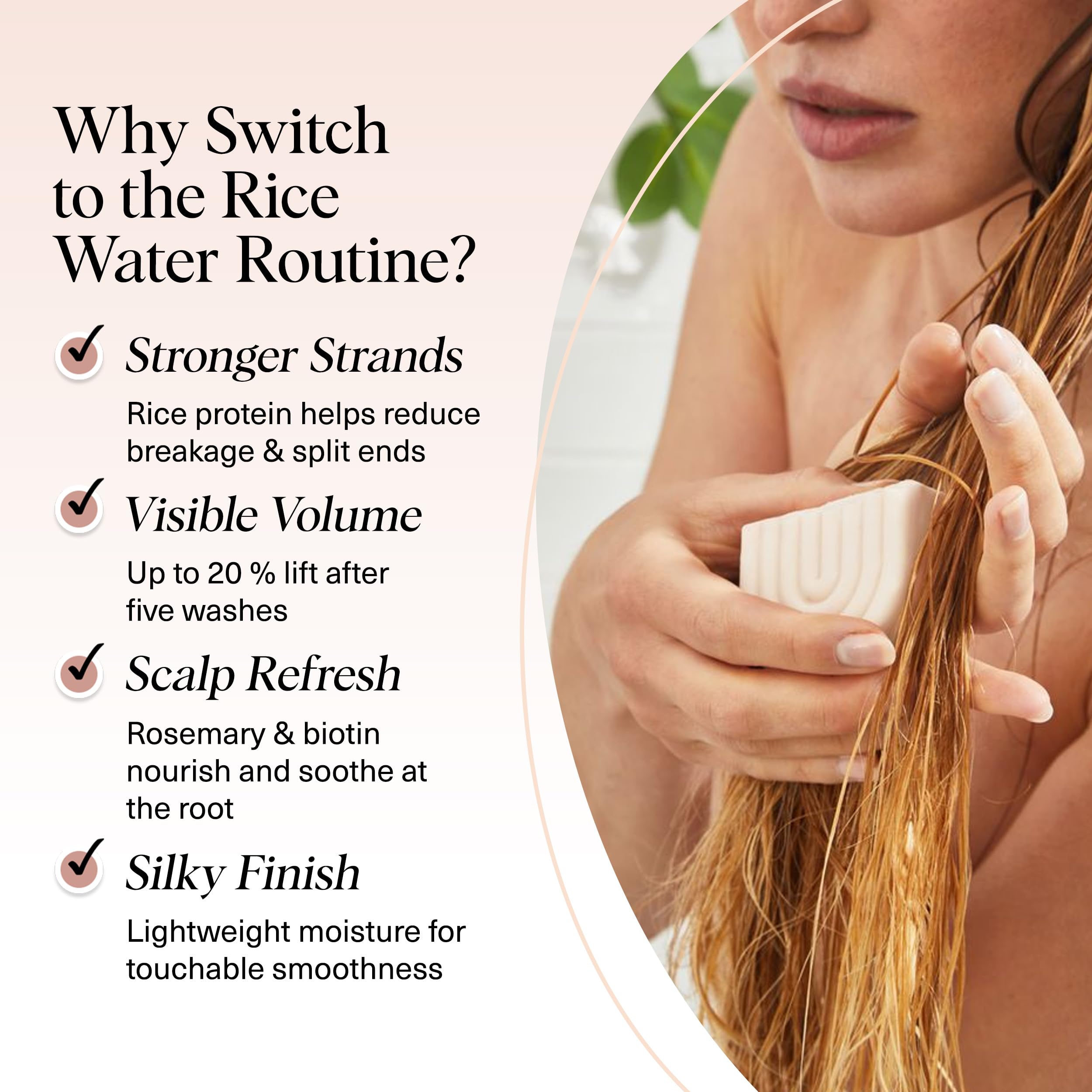 Buy now Kitsch Rice Water Shampoo and Conditioner Set + Pre-Wash Scalp Serum with Rosemary and Biotin â€“ Shampoo and Conditioner Bar for Hair Growth & Scalp Nourishment Hair Care â€“ 3pc Set at indiglob india