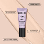 Milani Eyeshadow Primer - Clear Longwear Crease-Proof Eye Makeup Base | Creamy, Light-Weight, Crease And Smudge-Proof Eyeshadow Primer Extends Makeup Wear For Up To 8Hrs. Vegan & Cruelty-Free.