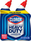 Buy now Clorox Toilet Bowl Cleaner Heavy Duty Stain and Ring Remover, Arctic Clean, 24 Fl Oz., Pack of 2 Arctic Clean at indiglob india
