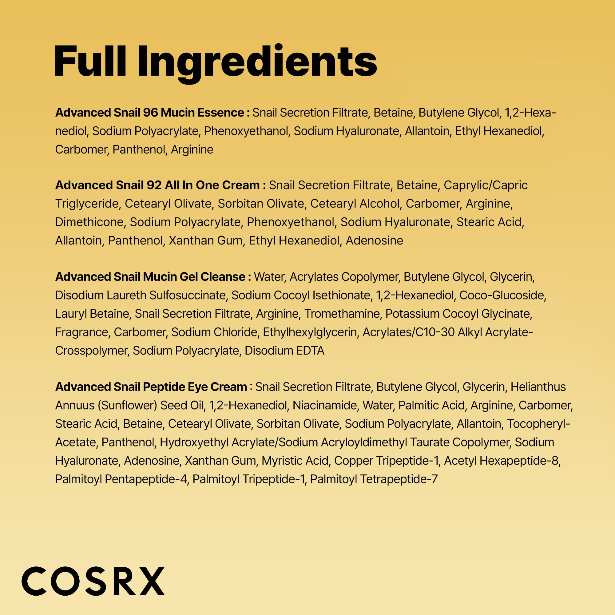 Buy now COSRX All About Snail Mucin Korean Skin Care Set, Mini Travel Essentials, Travel Size Gift Set with Snail Mucin Face Wash, Serum, Moisturizer & Eye Cream, Rejuvenating Kit at indiglob india