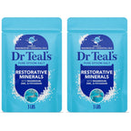 Dr Teal's Epsom Salt Magnesium Soak, Restorative Minerals with Magnesium, Potassium & Zinc, 3 lbs