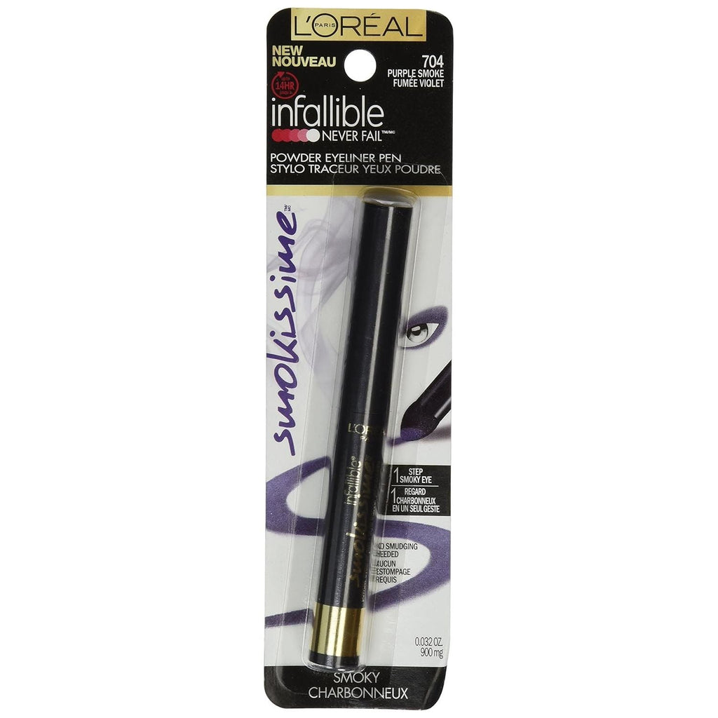 Buy now L'Oreal Paris Infallible Smokissime Powder Eye Liner, Purple Smoke 704, 0.032 Ounce at indiglob india