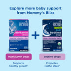 Mommy's Bliss Baby Probiotic Drops Everyday - Gas, Constipation, Colic Symptom Relief - Newborns & Up - Natural, Flavorless, 0.34 Fl Oz