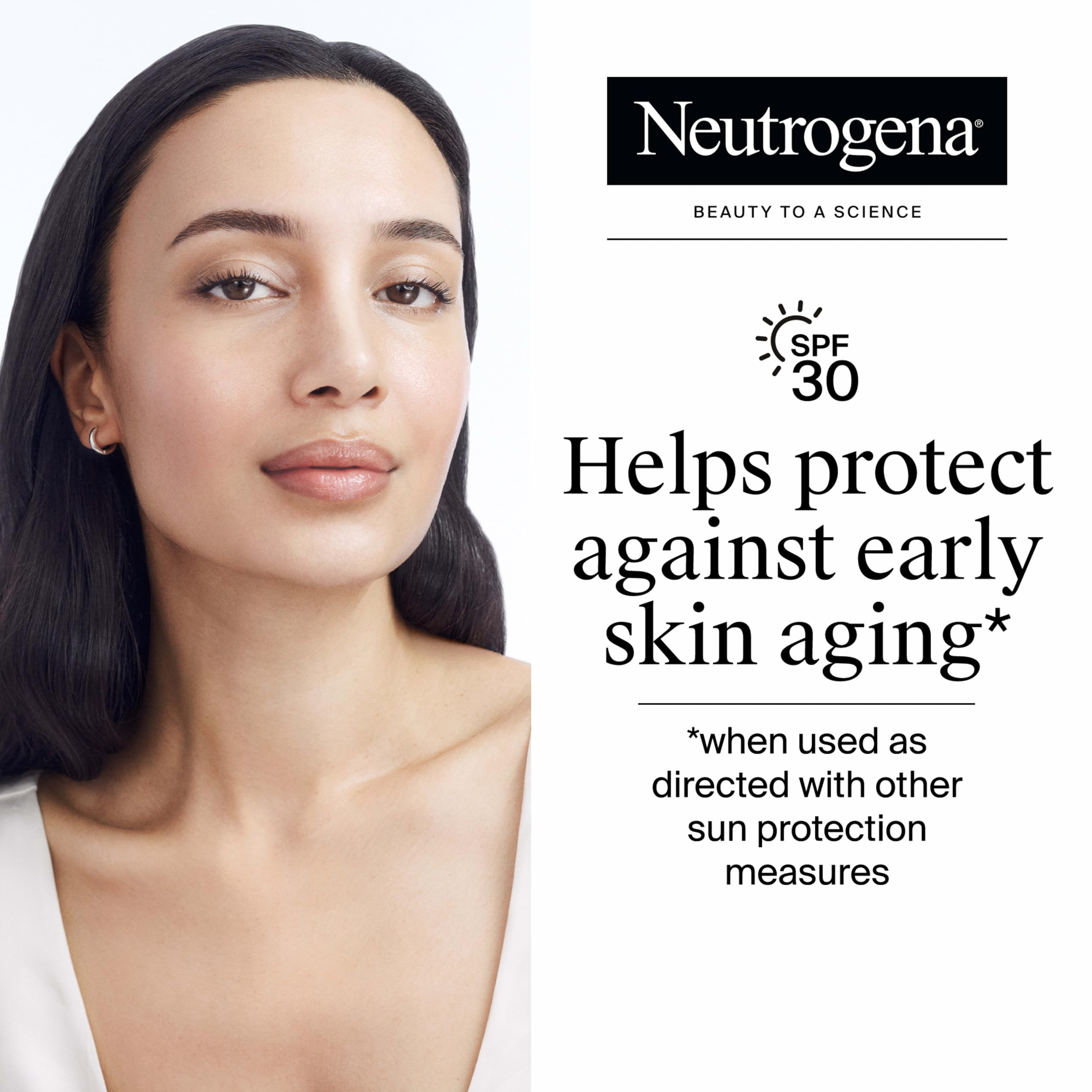 Neutrogena Rapid Wrinkle Repair Face Moisturizer SPF 30, 1 fl. oz | Retinol & Hyaluronic Acid, Anti-Aging Daily Face Cream, Smooths Fine Lines Wrinkles & Dark Spots